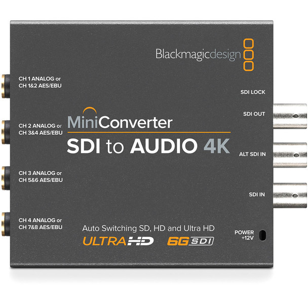 BLACKMAGIC DESIGN Mini Converter SDI to Audio 4K (CONVMCSAUD4K)