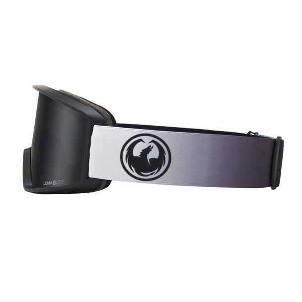 DRAGON DXT OTG Fade Black Lite Goggles with Lumalens Dark Smoke Lens (470225929003)