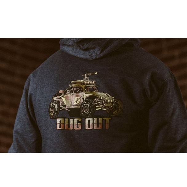 product variation VIKTOS Men's Big Time Bug Out Navy Heather Hoodie (17030) image