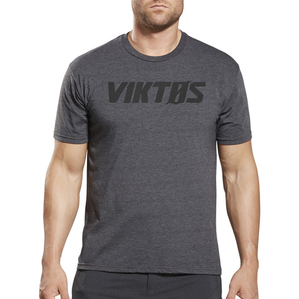 product variation VIKTOS Men's Tack Charcoal Heather Tee (18001) image