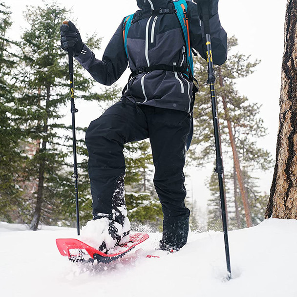 ATLAS SNOW-SHOE COMPANY Unisex Helium Backcountry 26 Red Snowshoes (U210100801260)