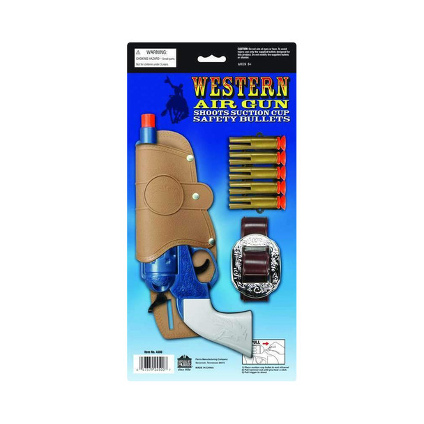 product variation PARRIS TOYS Western Air Pistol Single Holster Set (4501C) image