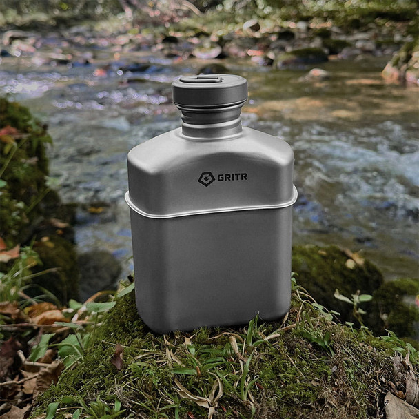 GRITR Titanium Canteen Kit