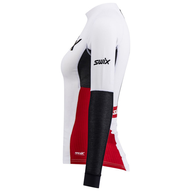 product variation SWIX Women's Triac RaceX Bodywear Bright White LS Top (40836-00000) image