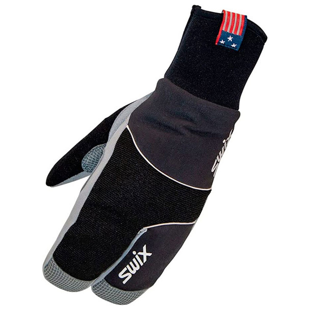 product variation SWIX Women's Star XC 3.0 Black/Silver Split Mitt (H02205-10022) image