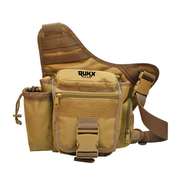 product variation AMERICAN TACTICAL IMPORTS RUKX Gear Single Strap Tan Sling Bag (ATICTSBT) image