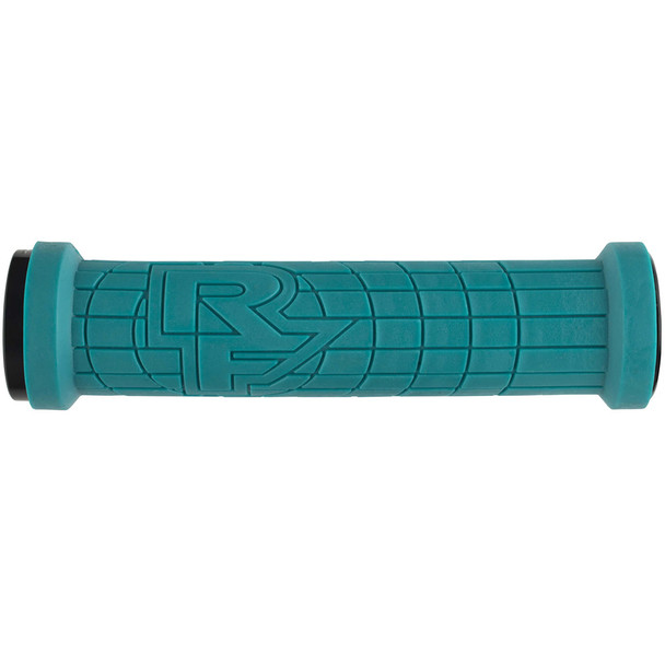 RACE FACE Grippler 30mm Turquoise Lock-On Grips (AC990088)