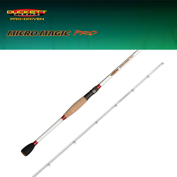 DUCKETT FISHING Micro Magic Pro 7ft0in Medium Fast Spinning Rod (DFMP70M-S)