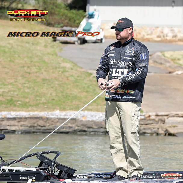 product variation DUCKETT FISHING Micro Magic Pro 7ft0in Medium Light Fast Spinning Rod (DFMP70ML-S) image