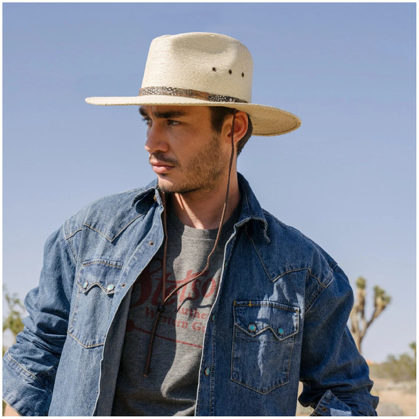 product variation STETSON Cumberland Toasted Palm Straw Hat (OSCMBL-1934TE) image