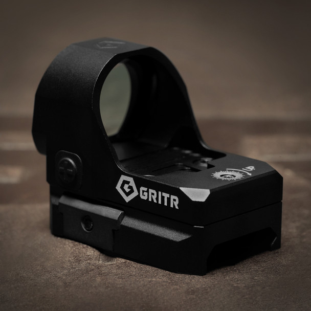GRITR Caracara 3.0 MOA Single Red Dot Reticle Reflex Sight - Mounting Options