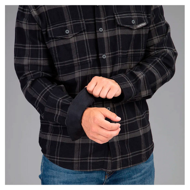 トップス Tech Work Shirts L/S Gun club Plaids Men's BAGGER Short Sleeve Black/White/Gray Plaid Shop Shirt