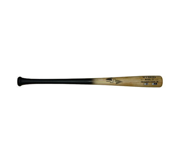 BAMBOOBAT Maple/Bamboo 31in Black Handle/Natural Barrel Baseball Bat (HBBN271-HY30)