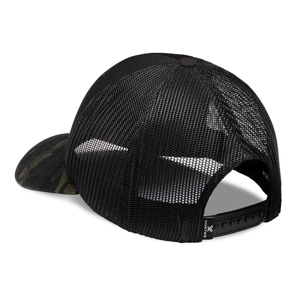 product variation VORTEX Mens Pathbreaker Pro One Size Black MultiCam Camo Cap (222-18-BCA) image