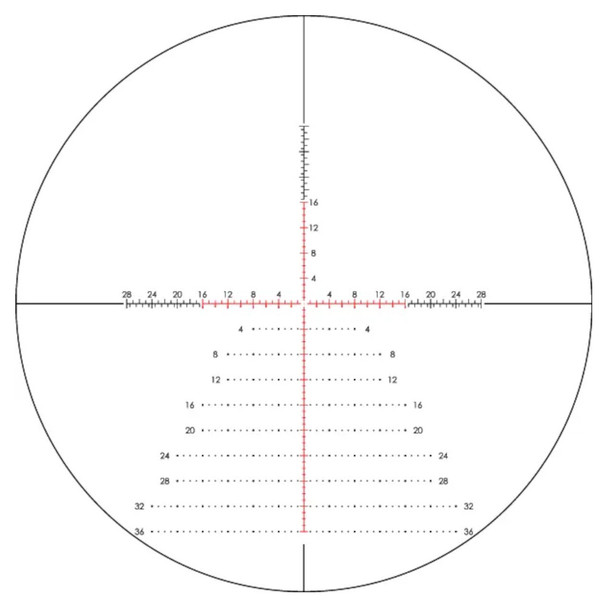 product variation VORTEX Razor HD Gen III 6-36x56 First Focal Plane EBR-7D MRAD Riflescope (RZR-63602) image