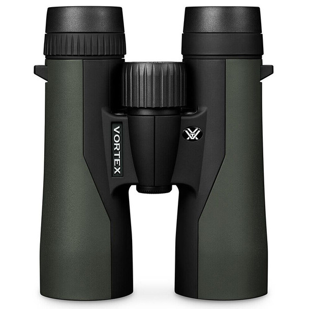 VORTEX Crossfire HD 8x42 Binocular with Logo Black Camo Hat and Microfiber Cleaning Cloth