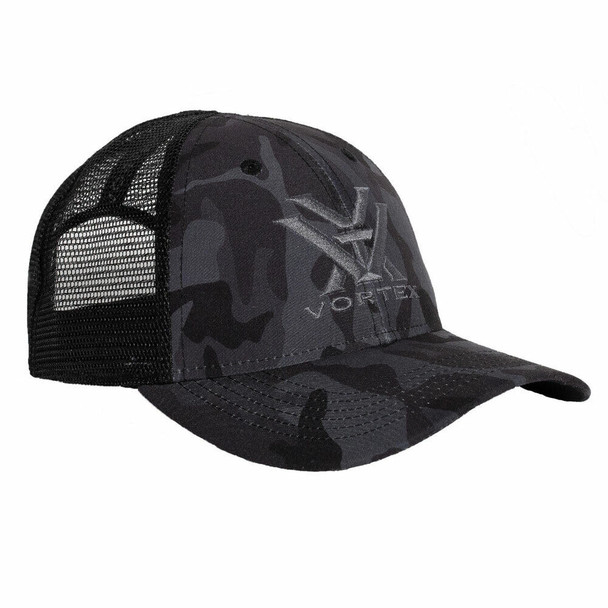 product variation VORTEX Crossfire HD 12x50 Binocular with Logo Black Camo Hat and Microfiber Cleaning Cloth image