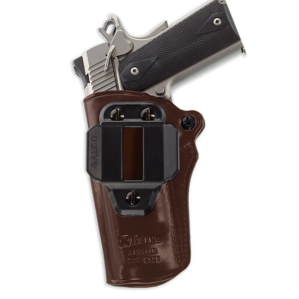 GALCO Speed Master 2.0 Tan RH Paddle/Belt Holster for Kimber 4in 1911 w/wo Red Dot (SM2-266R)