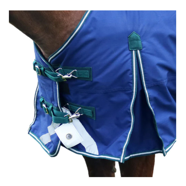product variation INTREPID INTERNATIONAL Pro-Trainer Navy Turnout Blanket with Detachable Neck Cover (TO68BL3) image