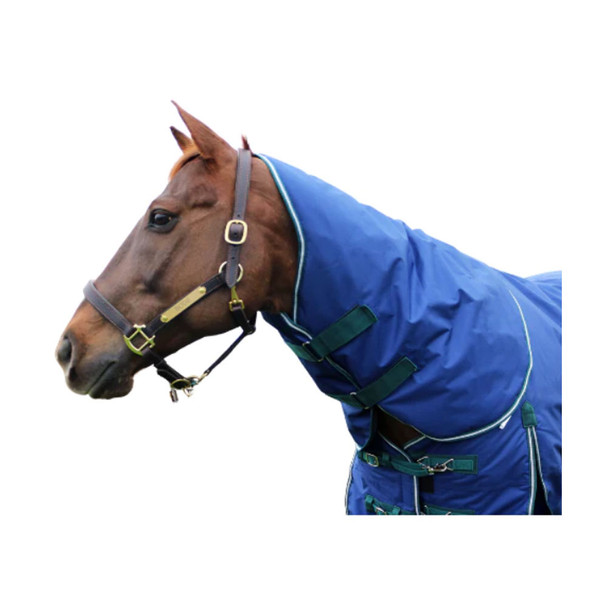 product variation INTREPID INTERNATIONAL Pro-Trainer Navy Turnout Blanket with Detachable Neck Cover (TO68BL3) image