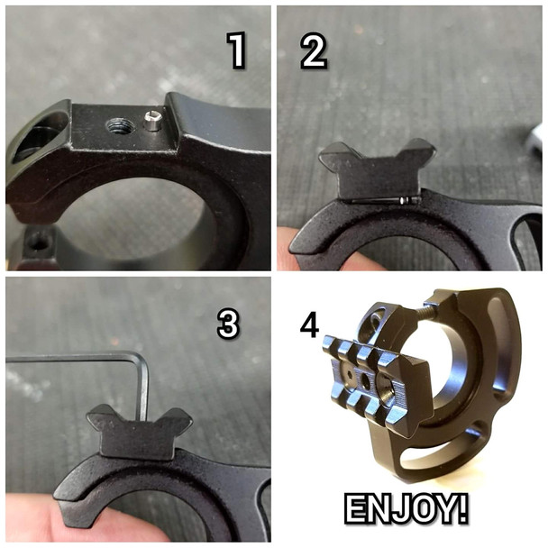 product variation CDM GEAR MTRS Mossberg 590 Shockwave 12 Ga Light Mount (MTRS) image