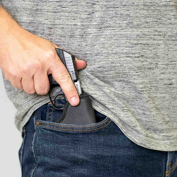 product variation GALCO Stukon-U Black Pocket Holster For S&W J Frame 640 2 1/8" .357 (SOU158B) image