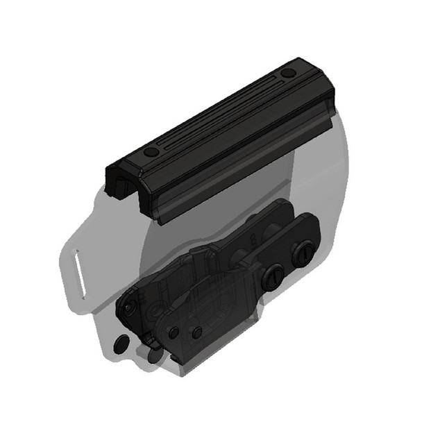 product variation GALCO Ankle Guard Black Right Hand Ankle Holster For Glock 26 (AGD286RB) image