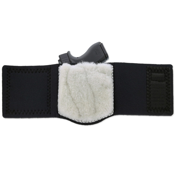 product variation GALCO Ankle Guard Black Right Hand Ankle Holster For Glock 26 (AGD286RB) image