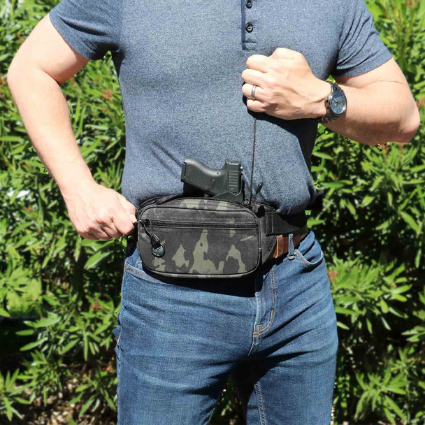product variation GALCO Fastrax Pac MultiCam Black Compact Waistpack (FTPRMBC) image