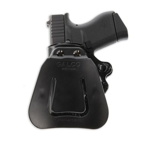 product variation GALCO Speed Master 2.0 Black Right Hand Paddle/Belt Holster For Smith & Wesson L Frame 686 3in (SM2-192B) image