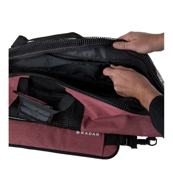 product variation RADAR Women's Padded Coral and Black Slalom Case for 63in-67in Ski (225162) image