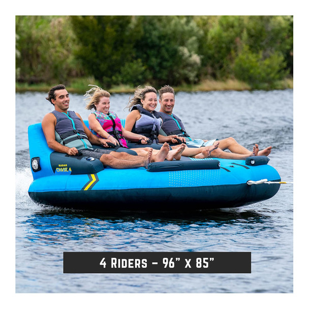 RADAR Chase Lounge Navy and Blue 4-Person Tube (227010)