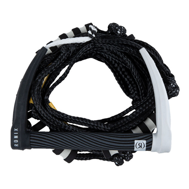product variation RONIX Silicone Black/White Surf Rope with Handle (226156) image