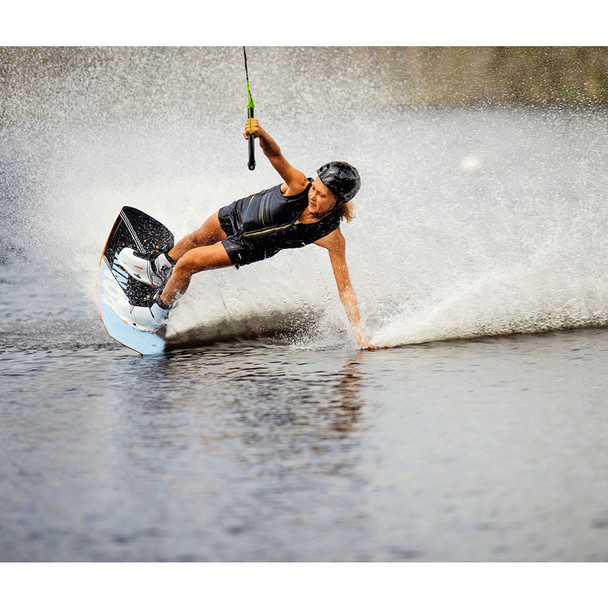 product variation RONIX Women's Rise Black/Gold CE Approved Impact Vest, XL (234266) image