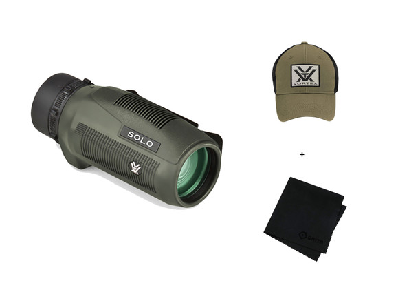 product variation VORTEX Solo 10x36mm Monocular with Patch Logo Cap and Microfiber Cleaning Cloth image