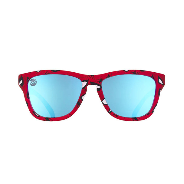 GOODR Friendly Neighborhood Spider Shades Sunglasses (G00125-OG-BL4-RF)