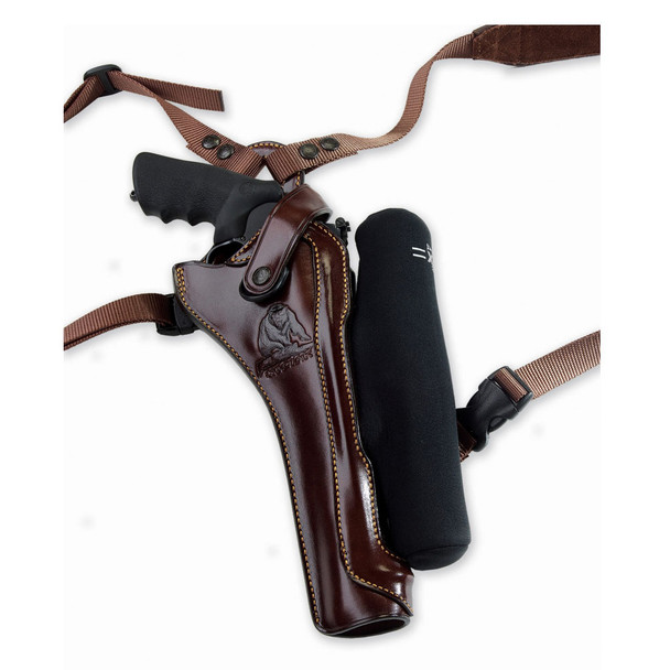 product variation GALCO Kodiak Hunter S&W N Frame 44 Model 29,629 8.3in Right Hand Leather Shoulder Holster (KH130H) image
