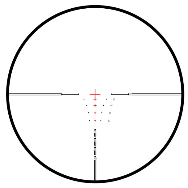 HAWKE XB30 Pro 1-5x24mm 30mm Crossbow Scope (12230)