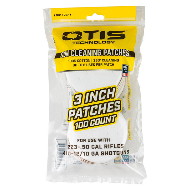 product variation OTIS 3in All Caliber 100-Pack Cleaning Patches (FG-919-100) image