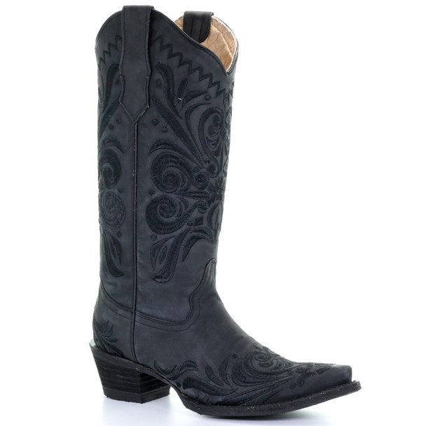 product variation CORRAL Women's Black Filigree Boots (L5433) image