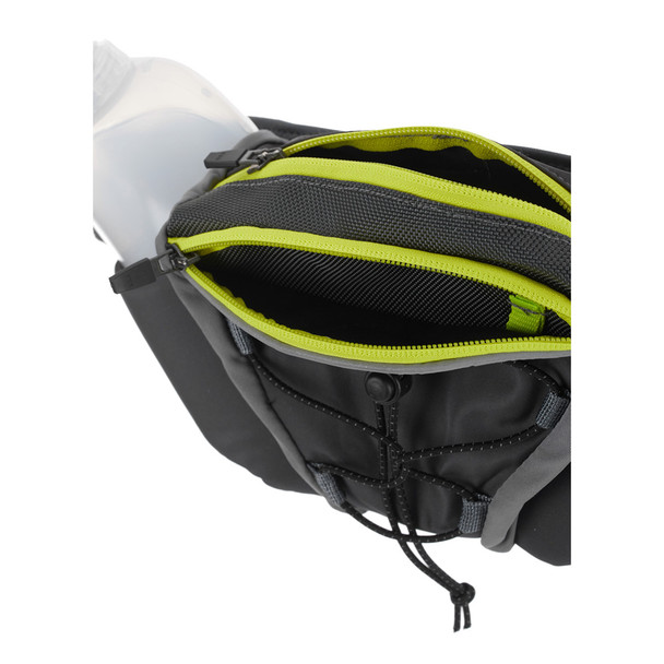 product variation AMPHIPOD Profile-Lite Trail Runner 32oz Slate/Hi-Viz Green Hydration Waistpack (90004-10-VS) image