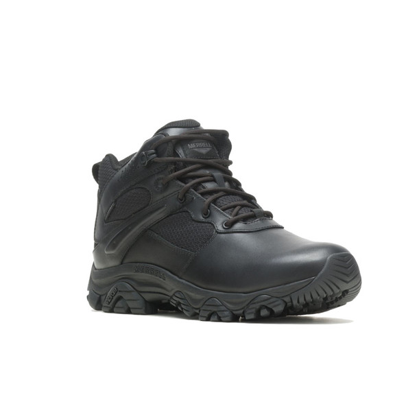 product variation MERRELL Men's Moab 3 Response Mid Tactical Waterproof Black Boots (J003917) image