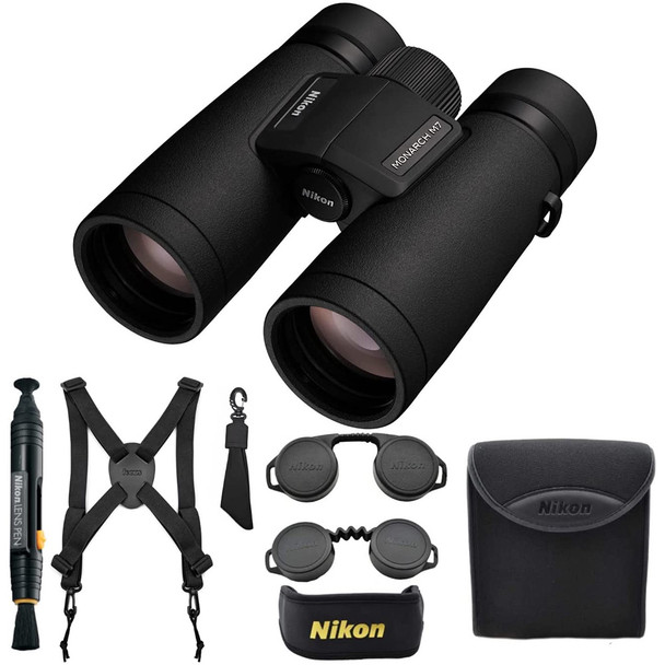 product variation NIKON Monarch M7 8x42 Binoculars with LensPen and ProStaff Bino Harnes (16765+7072+6121) image