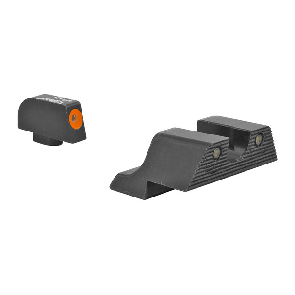product variation TRIJICON HD XR 3 Dot Green Tritium w/ Orange Front Outline Night Sight Set for Glock 17/19/26/27/33/34 (GL601-C-600836) image