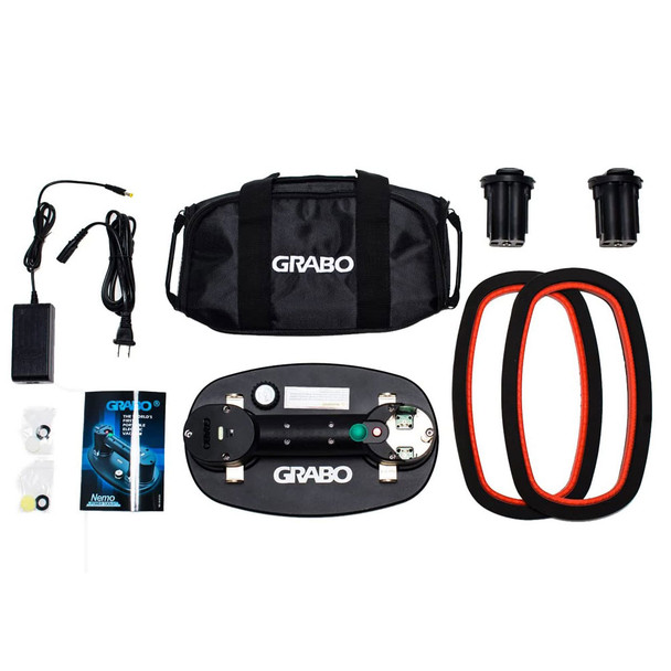 product variation GRABO Nemo Grabo 2 Batteries & 2 Seals Electric Vacuum Suction Cup Lifter (NG-2B-FB-2S) image