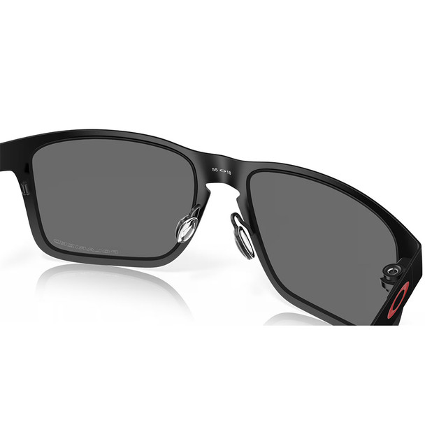 OAKLEY SI Holbrook Metal Matte Black w/ Prizm Black Eyewear (OO4123-1755)