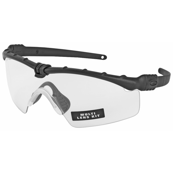 product variation Oakley Standard Issue Ballistic M-Frame 3.0, Glasses, Black Frame with Clear, Grey, and Persimmon Lenses OO9146-04 image