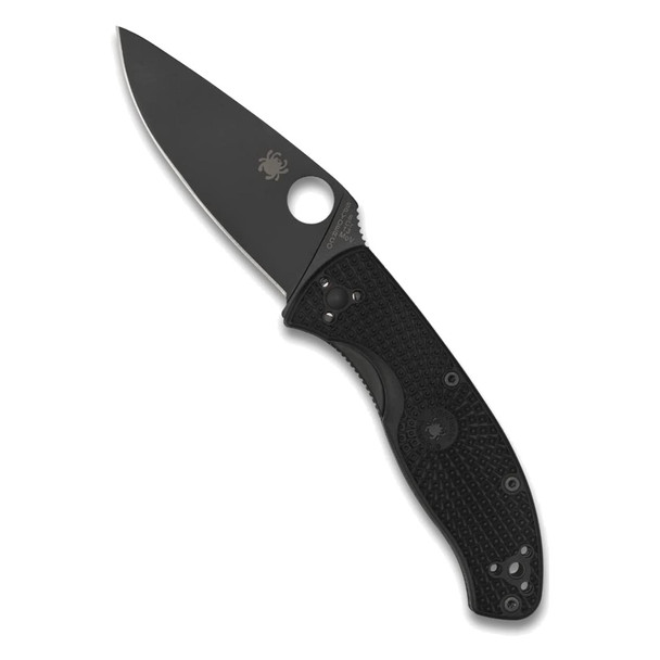 product variation SPYDERCO Tenacious Lightweight 3.39in PlainEdge Black Blade Knife (C122PBBK) image