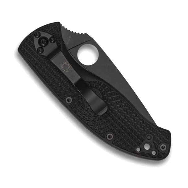 product variation SPYDERCO Tenacious Lightweight 3.39in PlainEdge Black Blade Knife (C122PBBK) image