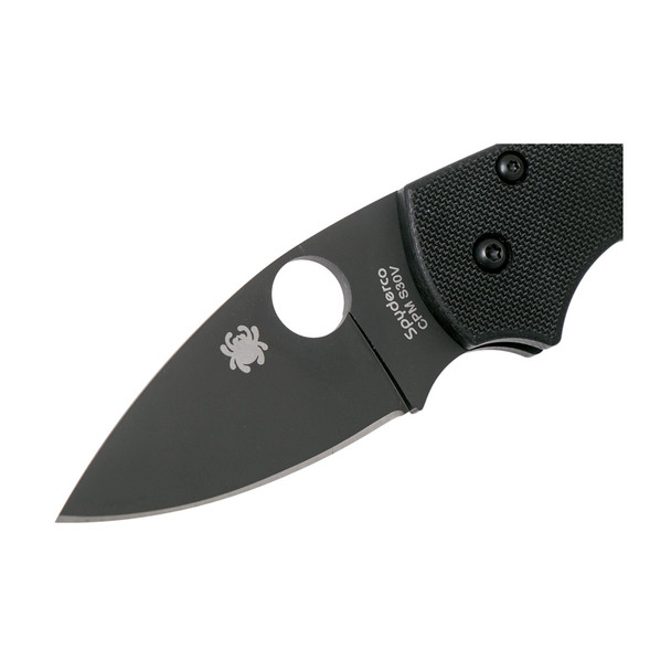 product variation SPYDERCO Lil Native 2.42in G-10 Black Compression Lock Black Blade Knife (C230GPBBK) image